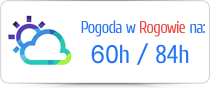 Banner dotyczcy pogody w Rogowie
